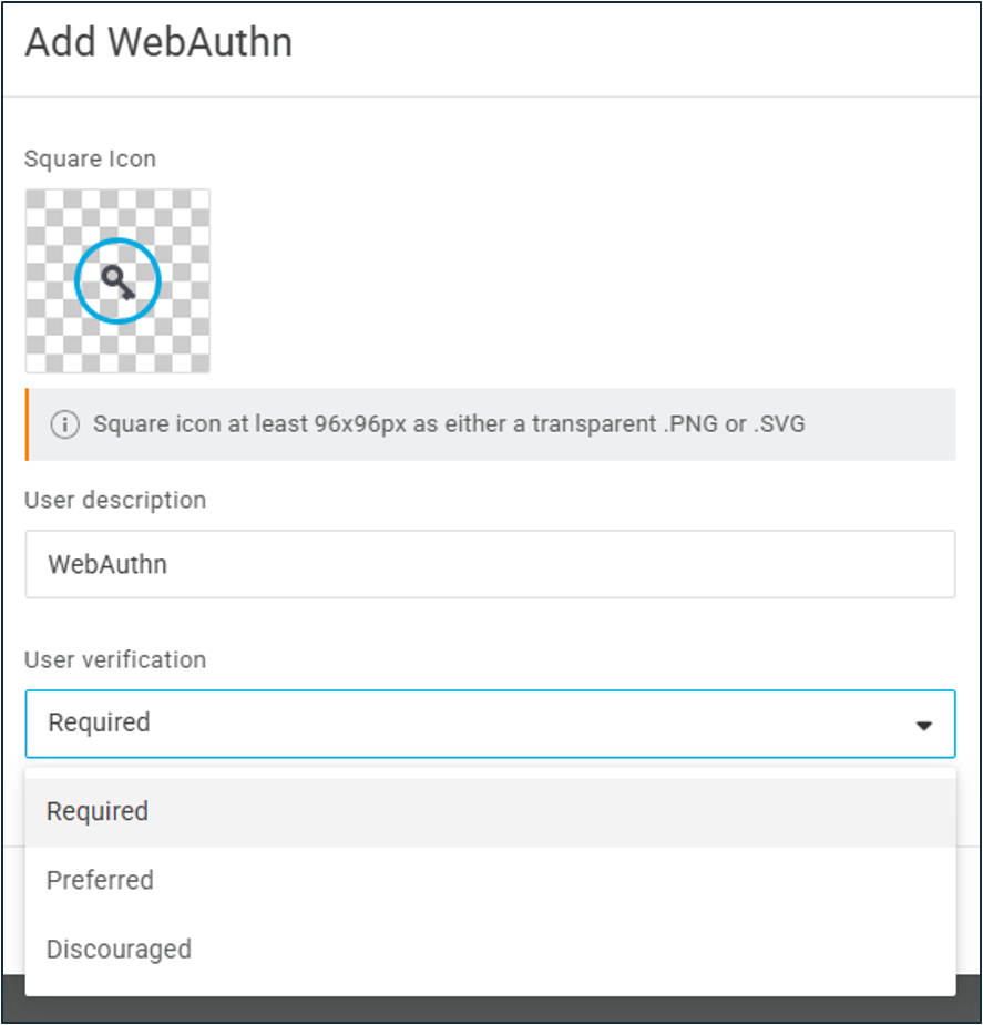 Add WebAuthn