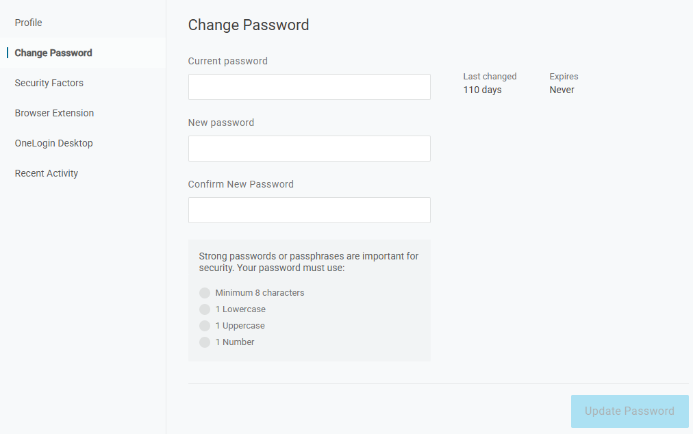 OneLogin Service System
