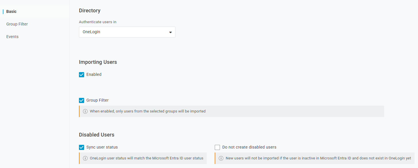 OneLogin Service System