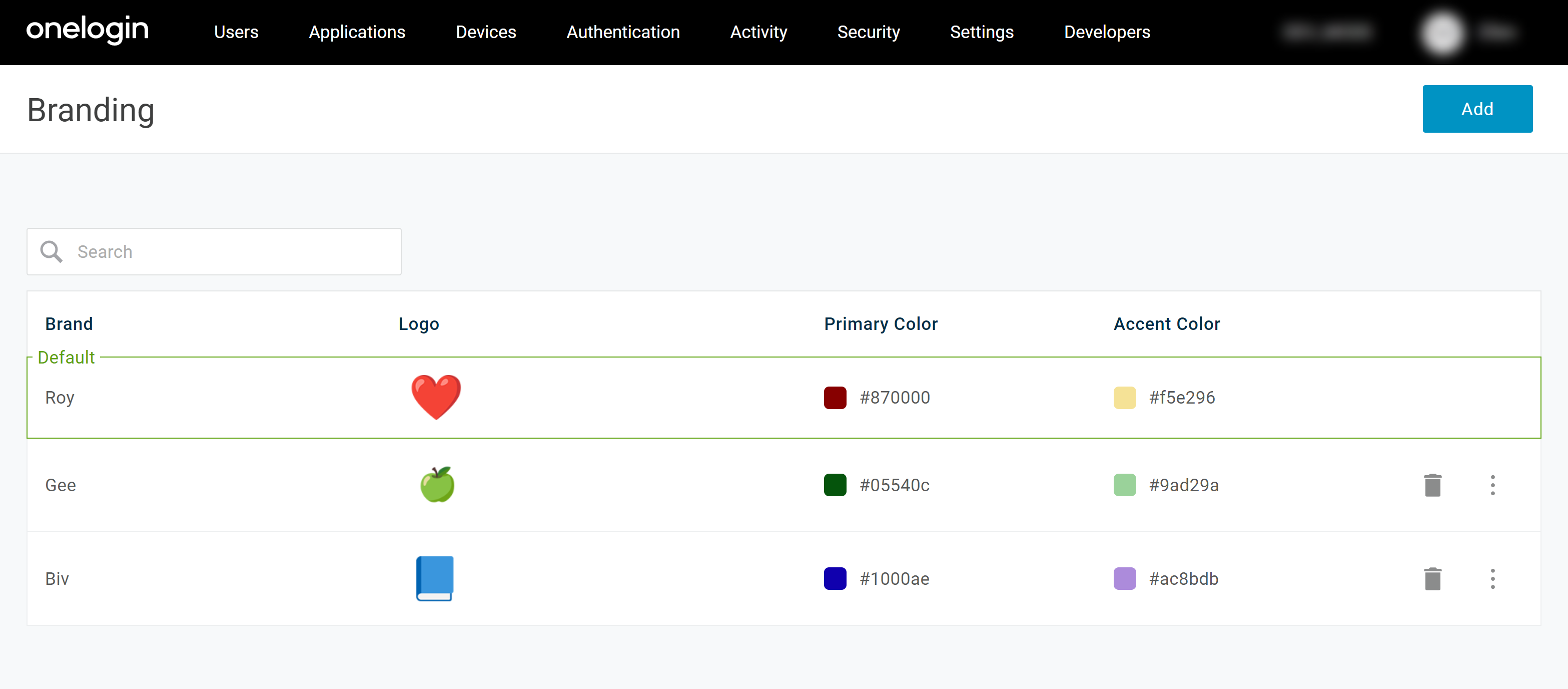 OneLogin Service System